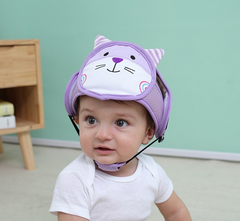 Baby's anti fall head protection cap, baby's toddler anti-collision cap, anti fall cap, children's safety helmet - Image 4
