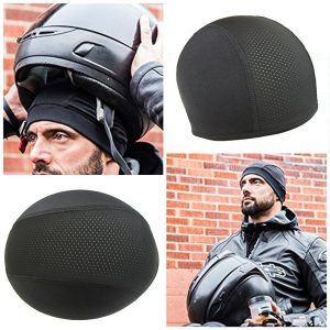 574139379 Motorcycle Moisture Wicking Cooling Skull capacete para moto Cap Motorcycle Helmet Inner Liner Beanie Motocross Helmet Open Face