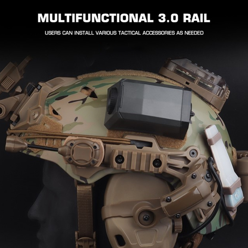 Tactical Helmet Wendy 3.0: Adjustable, for Training, Animation, Games & Outdoor Riding. - Image 6